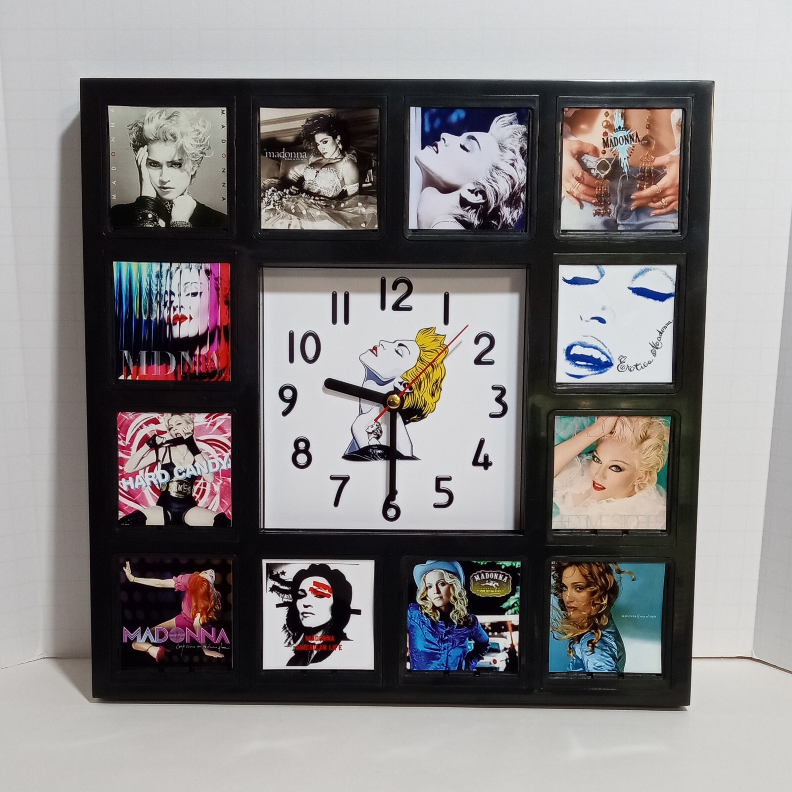 Madonna Wall Clock Rock Band Album LP CD Cover Replica Art Version 1