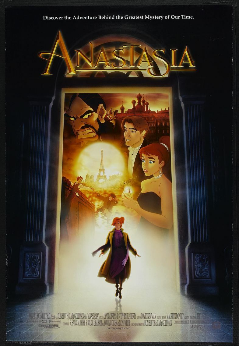 Anastasia Movie Poster 18” x 28” ID-1-21