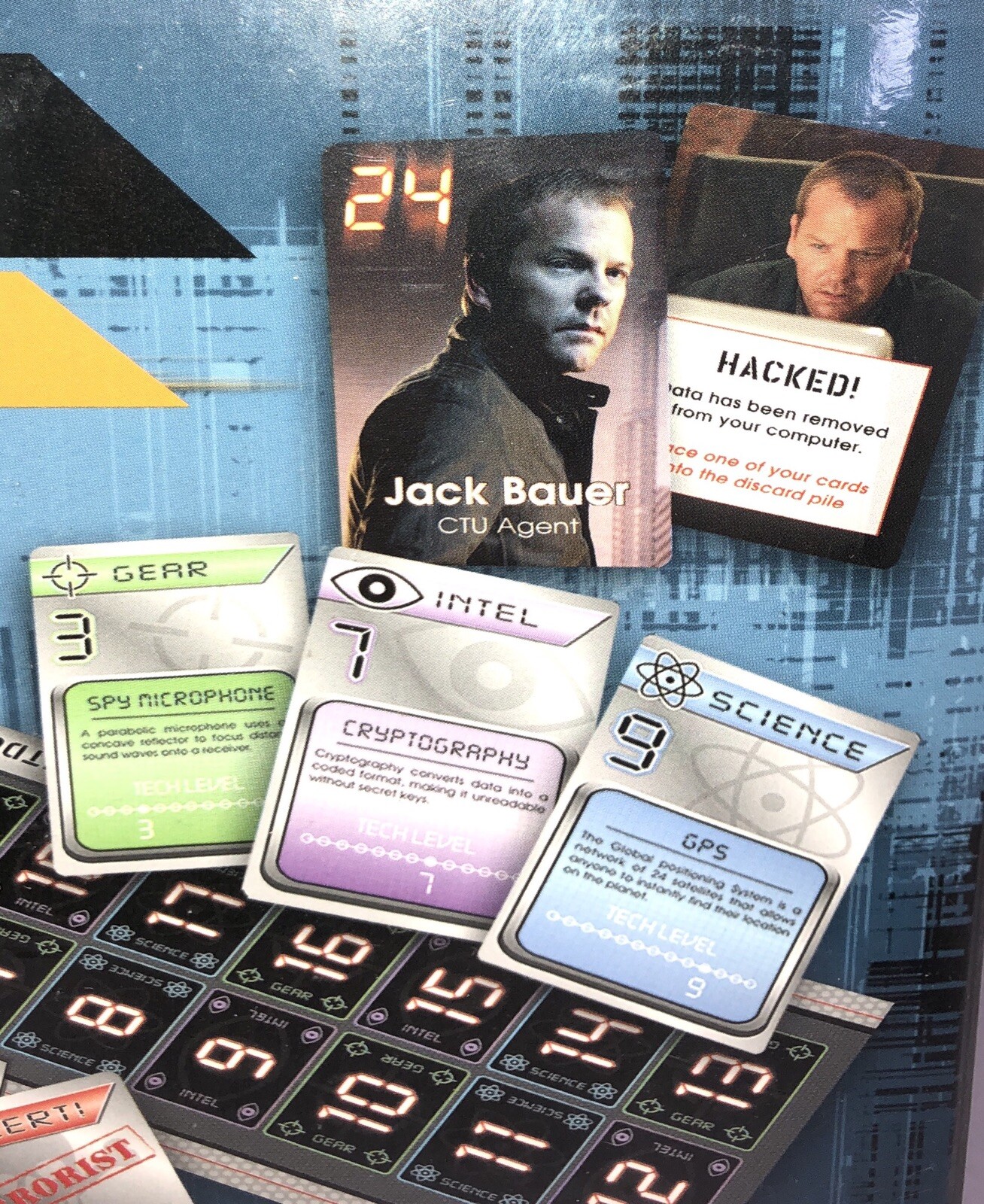 Briarpatch Inc 24 Countdown Game BP54102 Jack Bauer 2006 New Factory Sealed