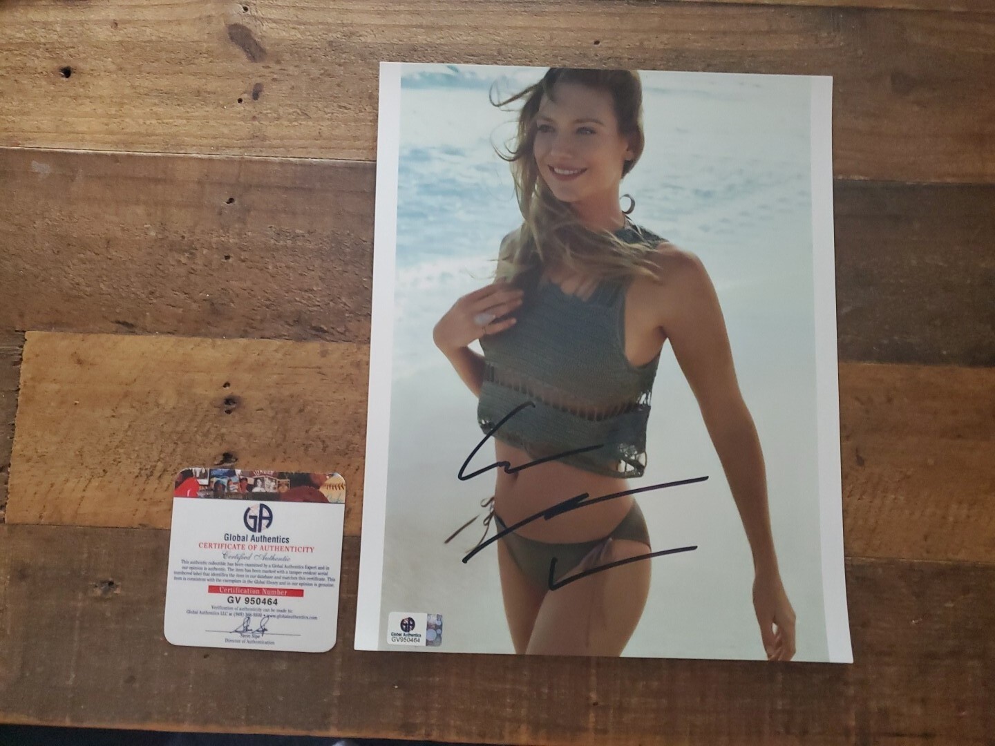 Anna Torv Signed 8×10 Photo Autographed Auto COA GAI GA Fringe Olivia Mindhunter