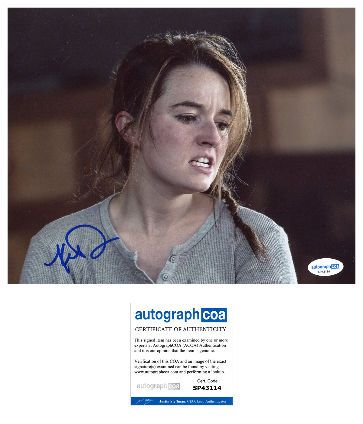 Kaitlyn Dever Signed Autographed LAST OF US 8×10 Photo EXACT Proof ACOA B