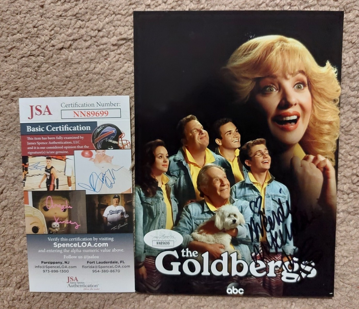 Wendi McLendon-Covey Signed 5×7 Photo JSA The Goldbergs Reno 911 Elemental