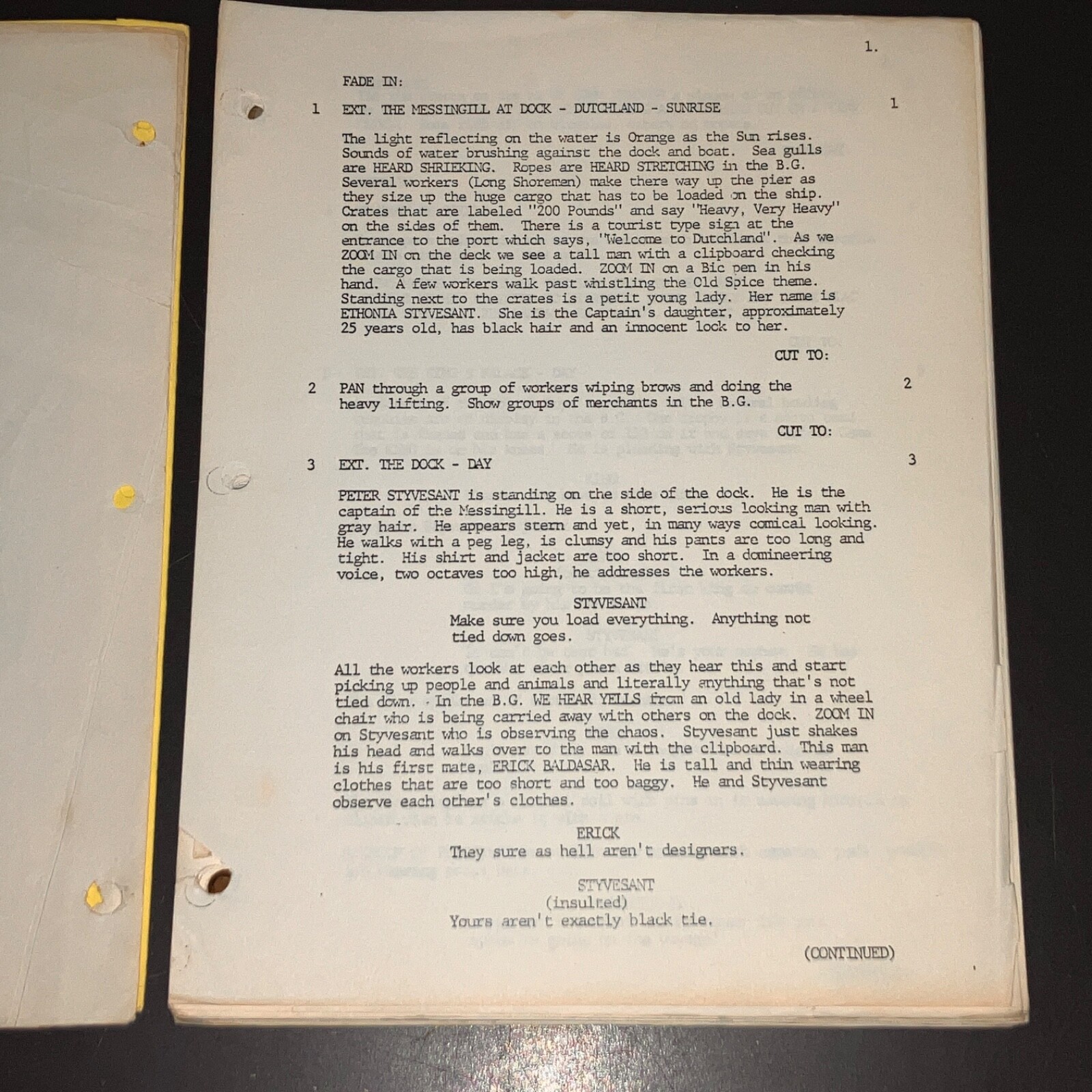 WIG WAM ON 42ND ST Redd Foxx Sammy Davis Jr Hollywood Script Letter COA