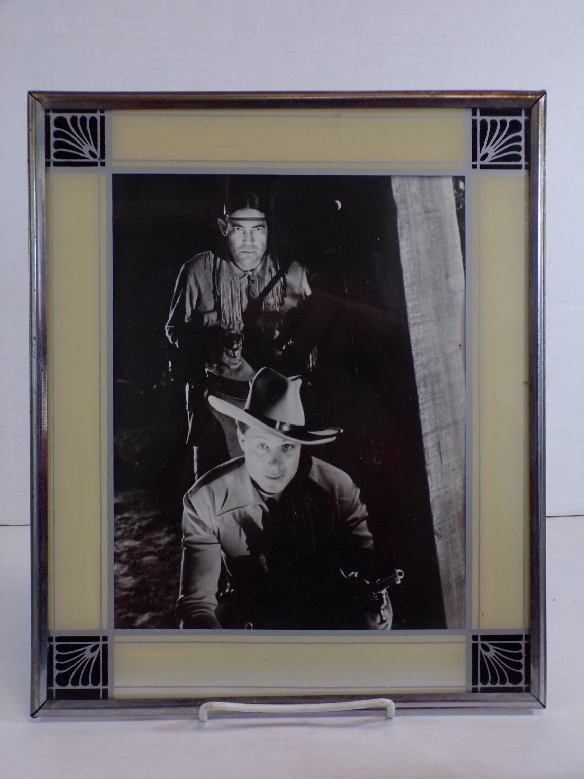 Macdonald Carey Hugh O’Brian Cave of Outlaws 1951 B&W 10×8