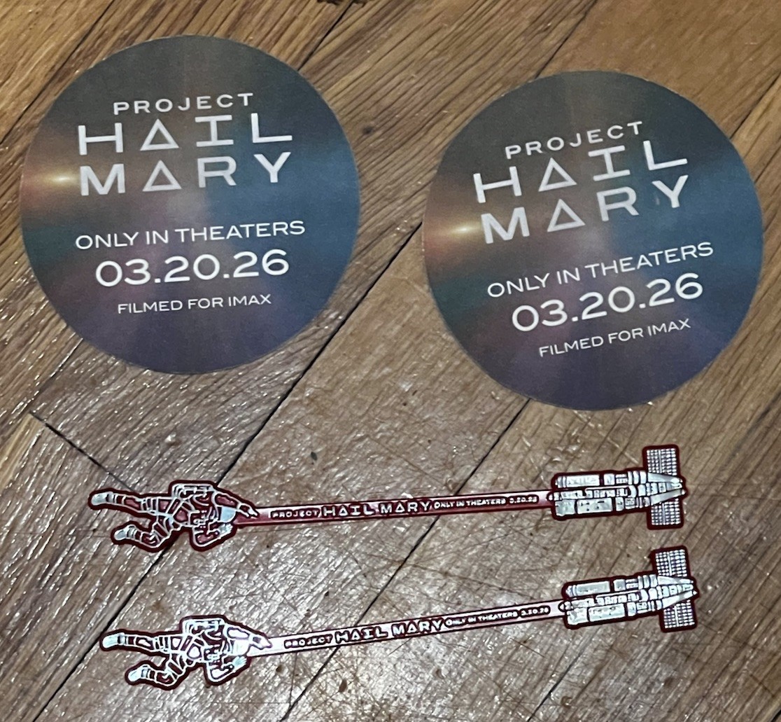 Project Hail Mary – Collectible Coaster And Stirs Limited Edition PROMO