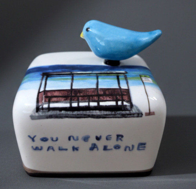 BTS Spring Day Music Box Handmade Orgel Jumunjin Beach Bus Stop