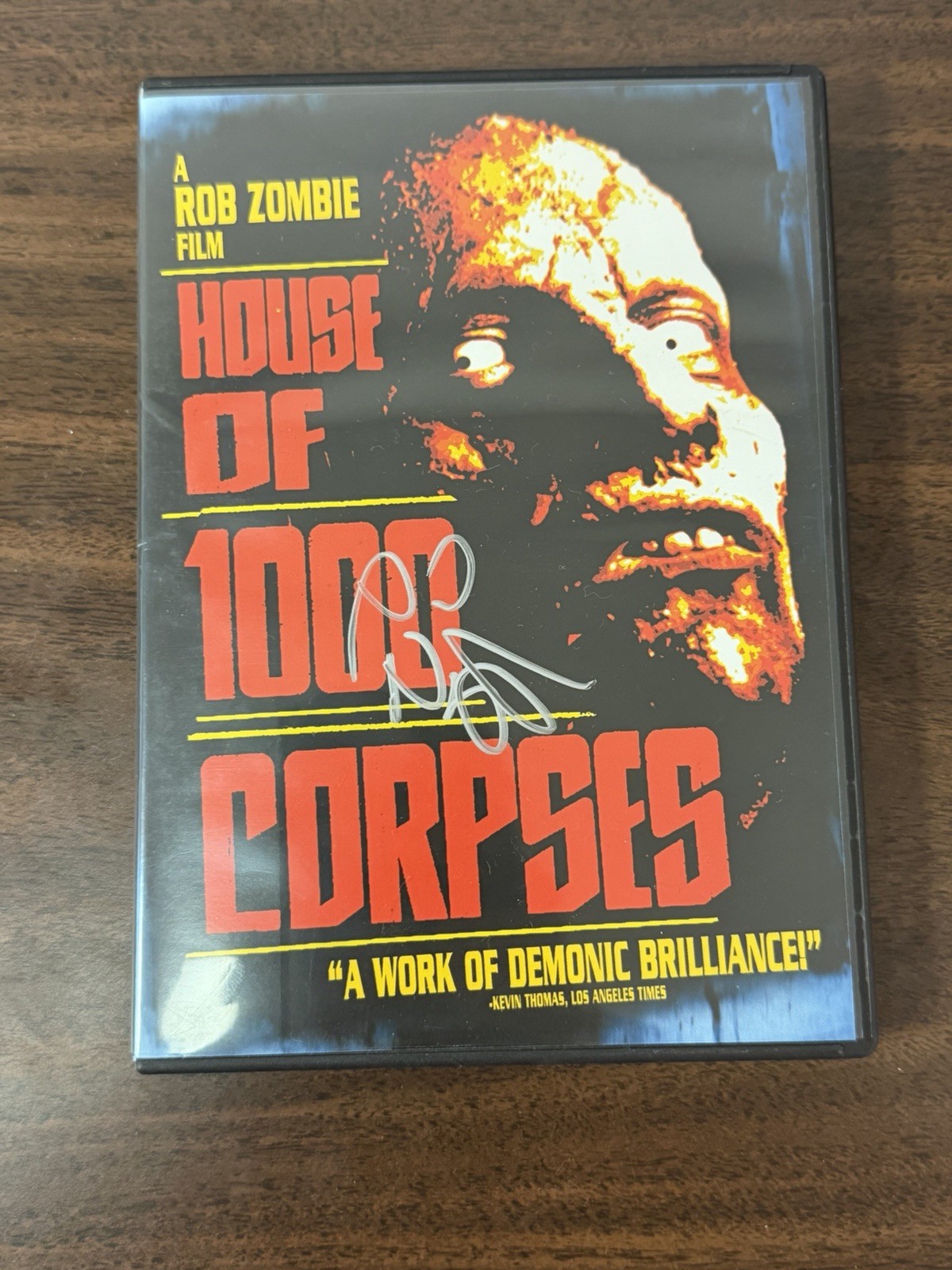 House Of A 1000 Corpse Signed By Sid Haig! DVD Horror GORE