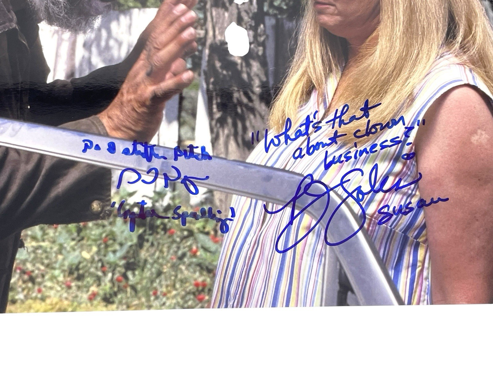 Captain Spaulding Sid Haig Signed Photo House of 1000 Corpses Devils Rejects JSA