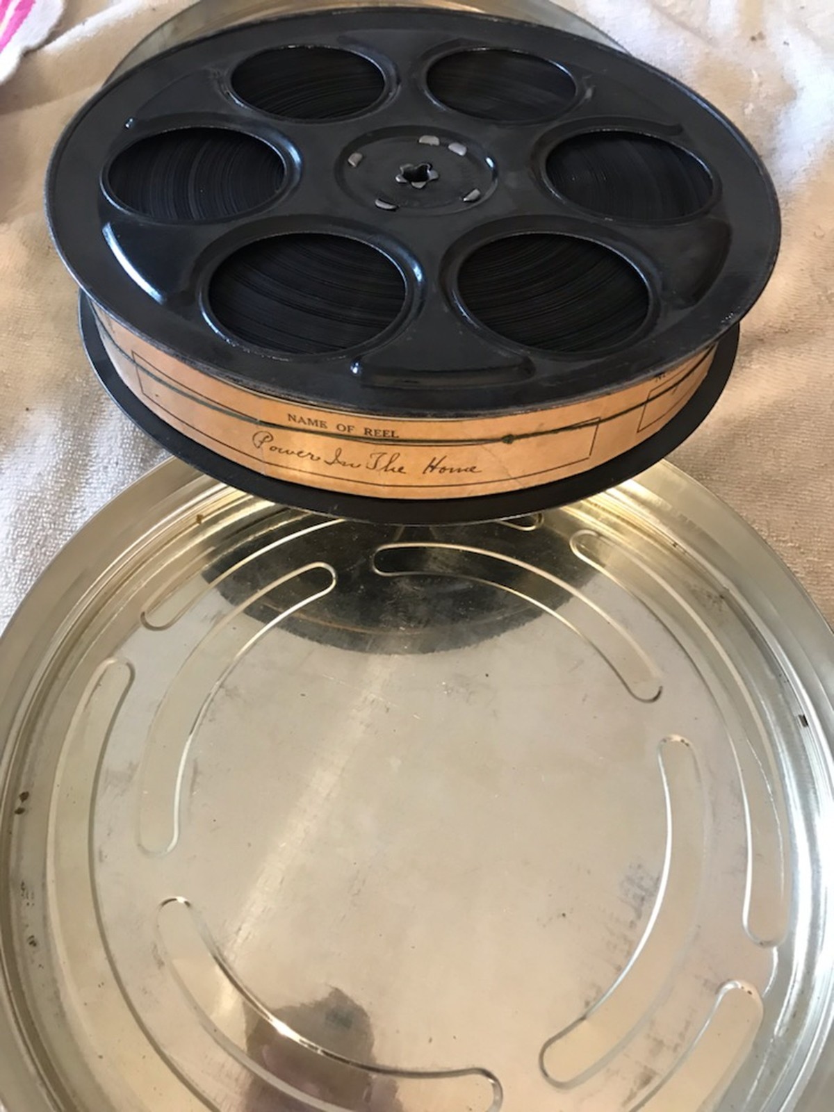 Vintage 35mm Movie film Reel – The Name is “Power in the Home”