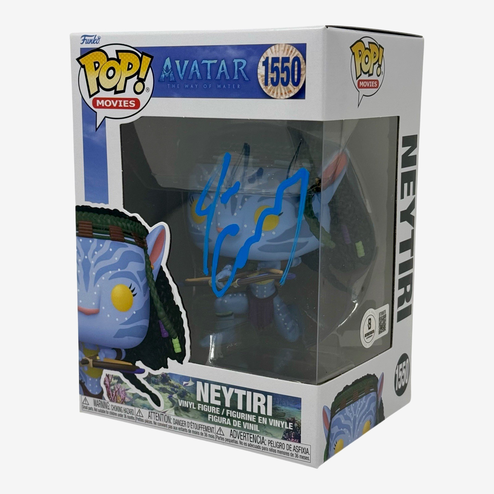 James Cameron Signed Avatar Neytiri Funko Pop Autograph Director Beckett COA