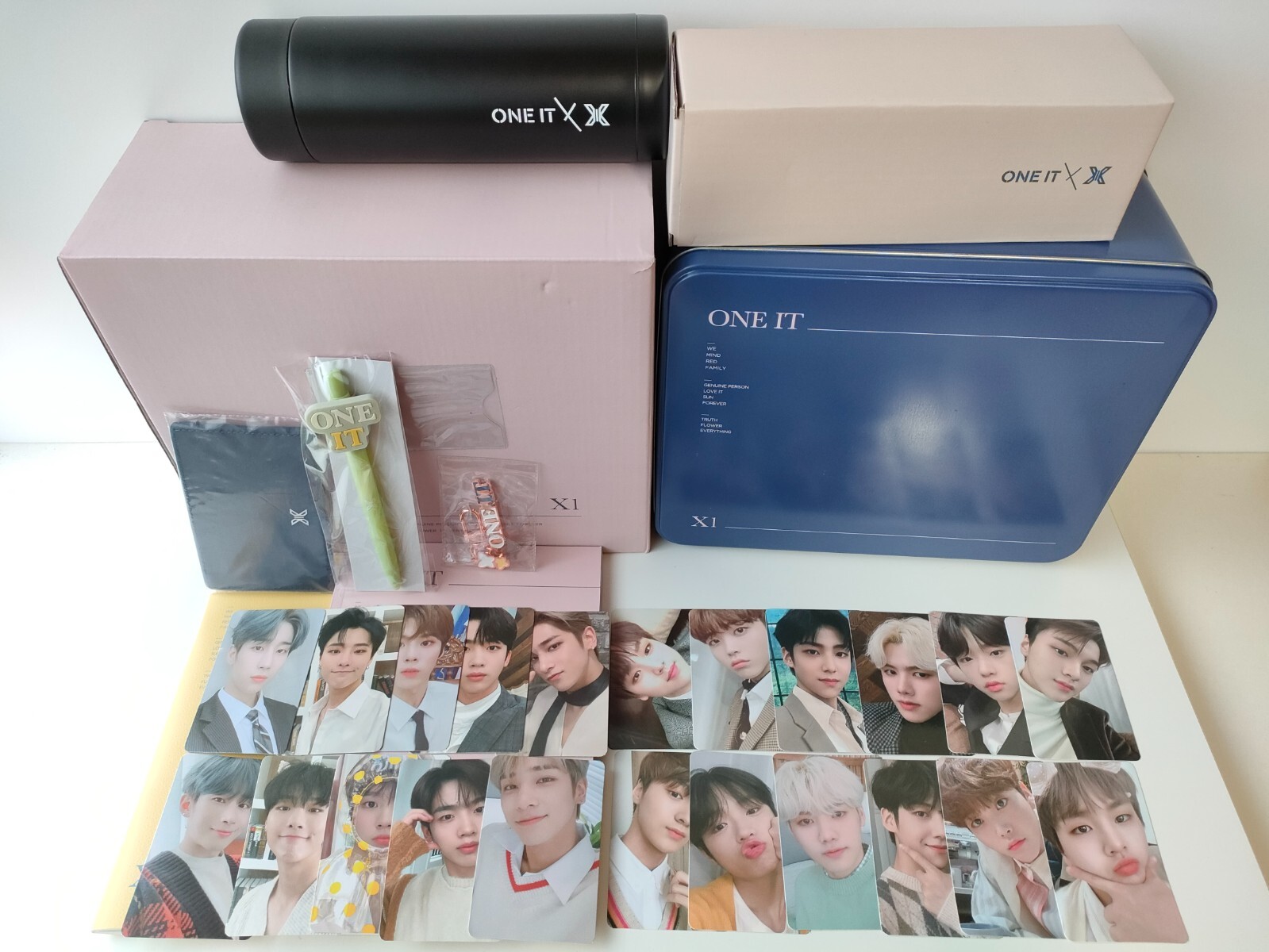 Kpop X1 X-1 Official 1st Fan Club Membership Kit Full Package