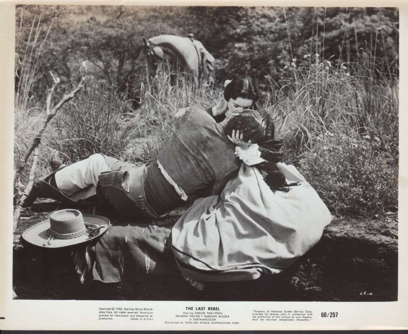 The Last Rebel 1960 8×10 black & white movie still photo #10