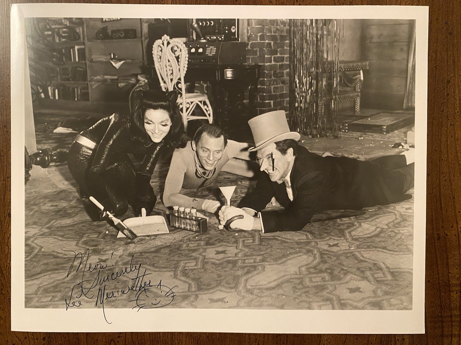 Lee Meriwether Signed Autographed Photo With COA Batman 66 Catwoman Penguin Ridd