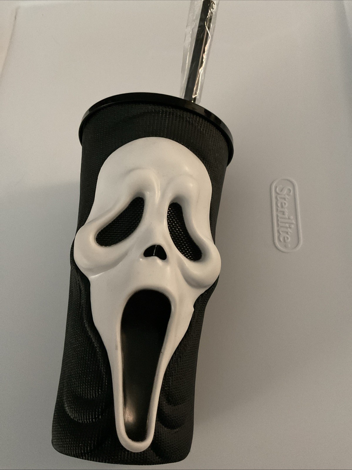 Scream 7 Ghostface Gripper Cup With Straw Cinemark AMC Brand New