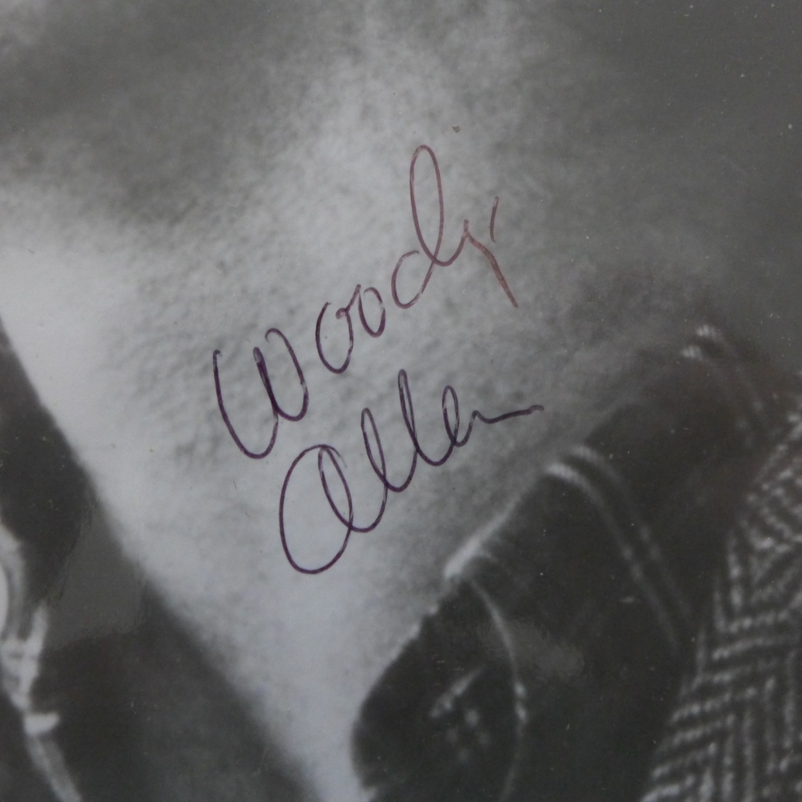 Woody Allen Signed 8×10 Vintage B&W Photo Hand Autographed in Ink Actor Director