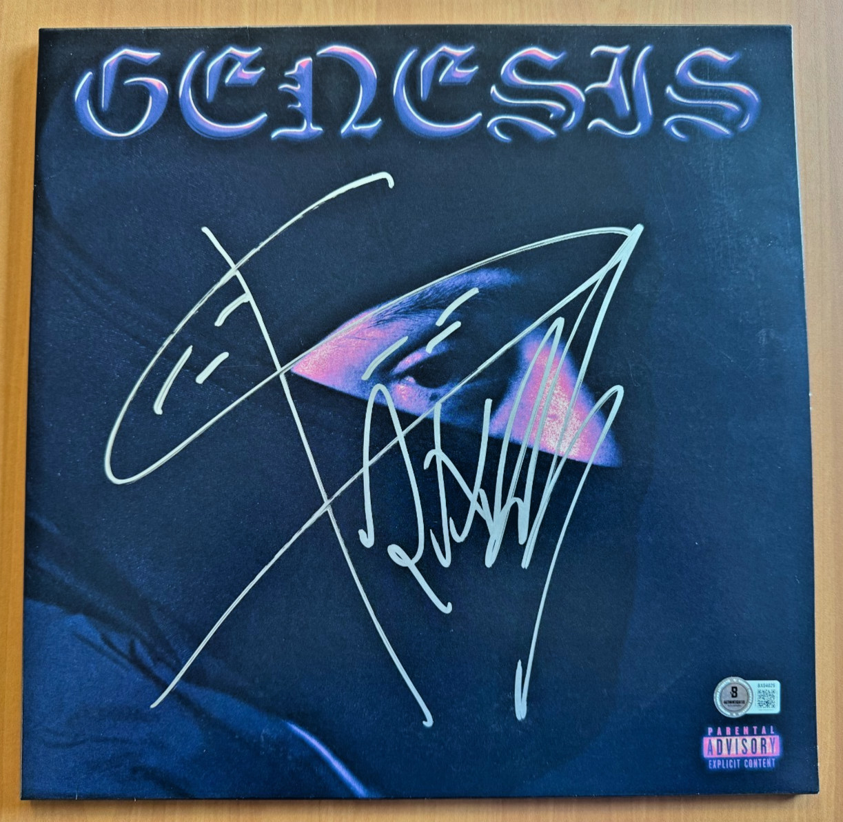 Peso Pluma Signed Autographed Vinyl LP “GÉNESIS” Beckett COA BAS