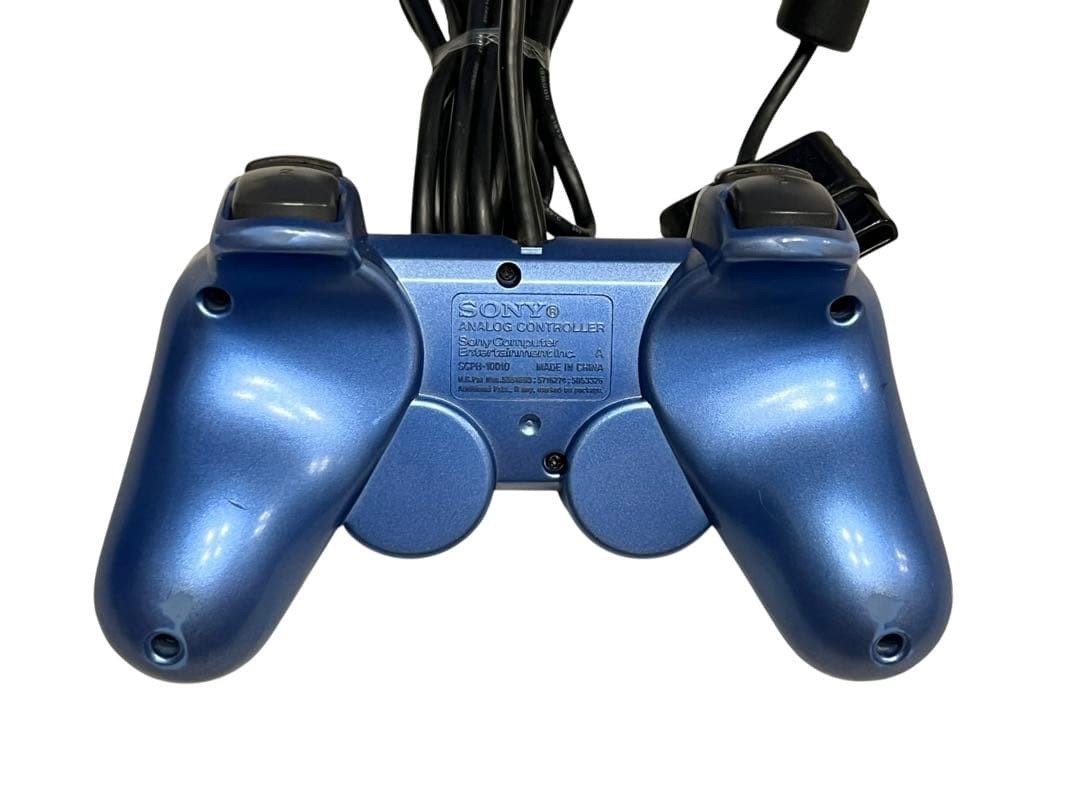 Sony PS2 Aqua Blue Console Boxed Tested Working Rare Japan PlayStation2