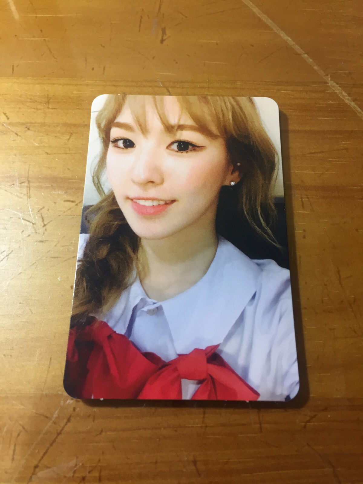 Red Velvet 1st Album The Red Dumb Dumb Wendy Photo Card Official K-POP*(20(10