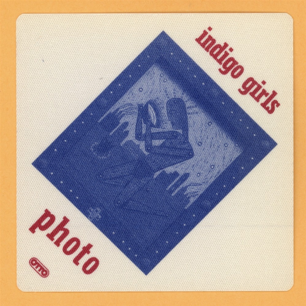 Indigo Girls 1990 Nomads Indians Saints Concert Tour PHOTO Backstage Pass