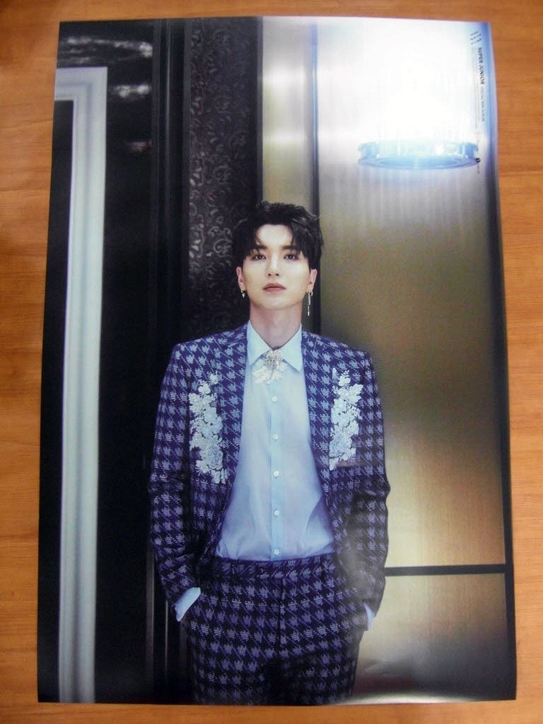 SUPER JUNIOR – One More Time (LEETEUK Ver.) [OFFICIAL] POSTER *NEW* K-POP