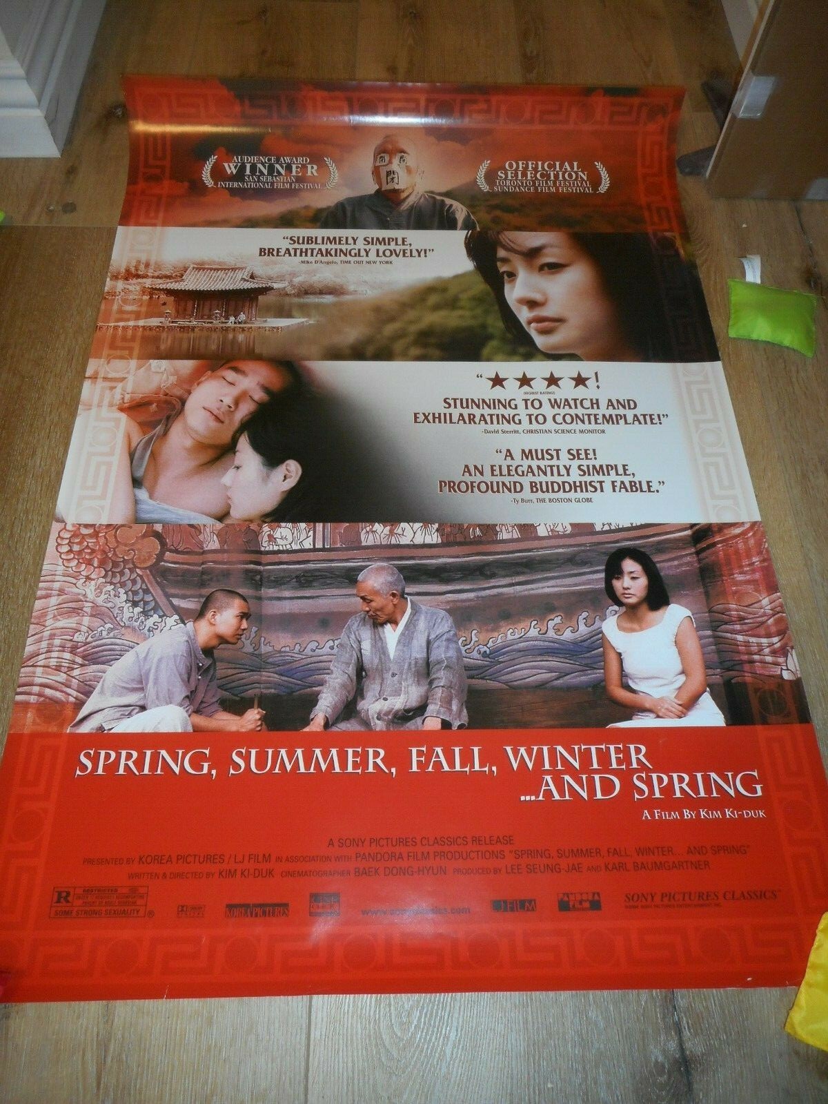 SPRING, SUMMER, FALL, WINTER AND SPRING – ORIGINAL SS ROLLED POSTER – 2003