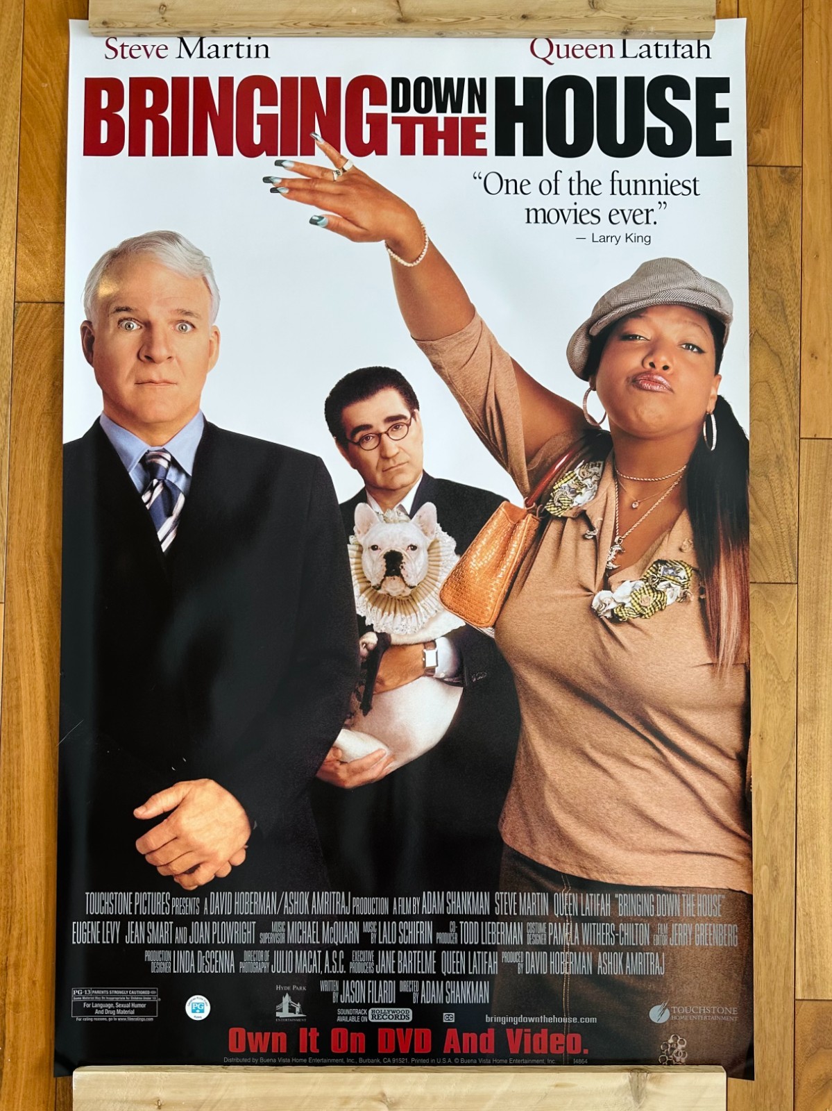 (2003) Original BRINGING DOWN THE HOUSE DVD/Video Release Promotional Poster