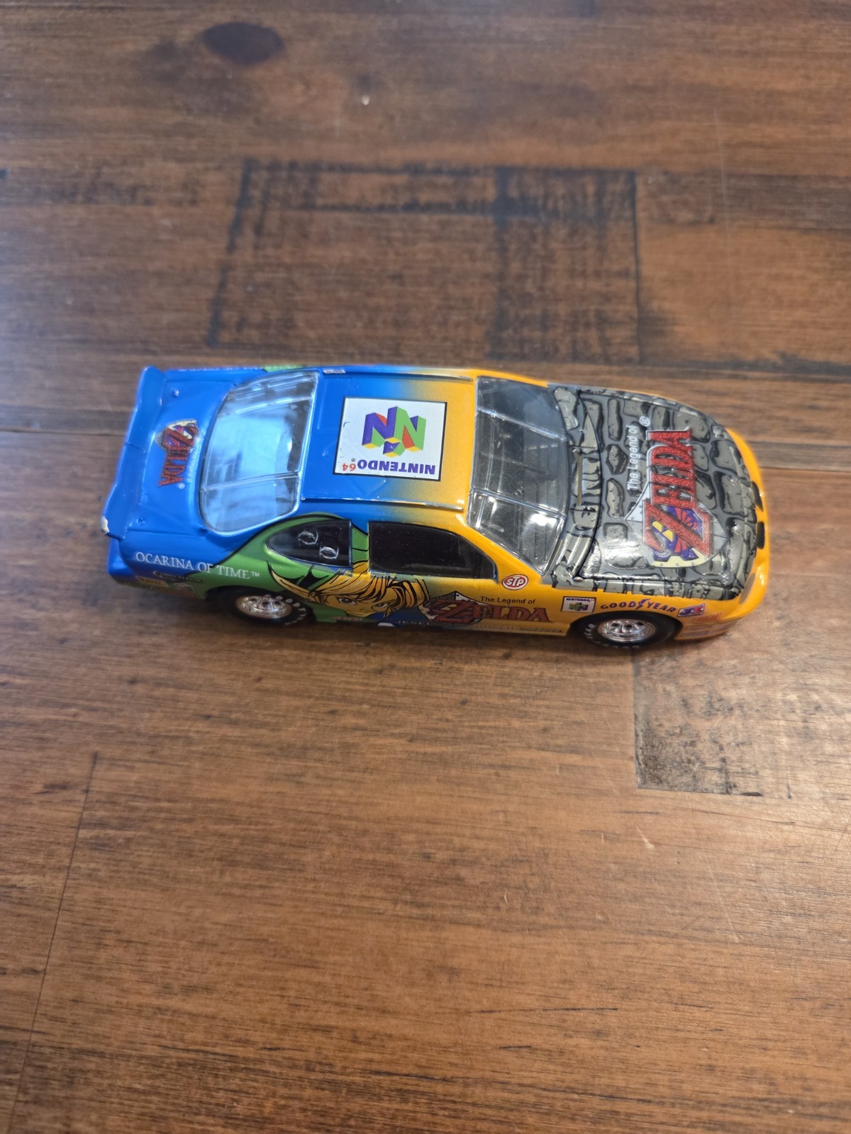 NINTENDO N64 LEGEND OF ZELDA OCARINA OF TIME LINK PROMO DIECAST CAR