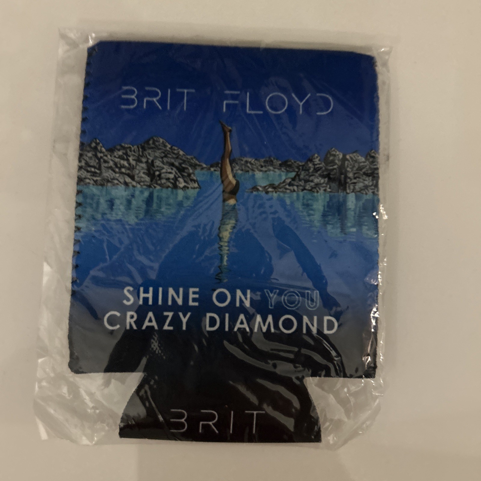 Brit Floyd Autogaphed Poster, Tote Bag, Can Holder And VIP Lanyard