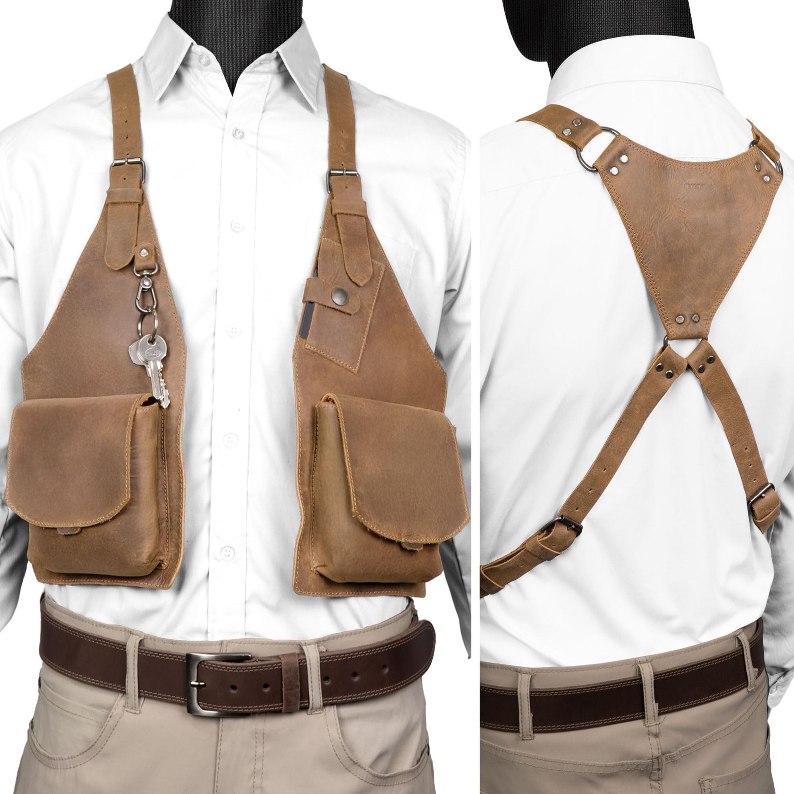 Hide & Play, Shoulder Holster with Adjustable Straps, Ideal for Cosplay, Stea…