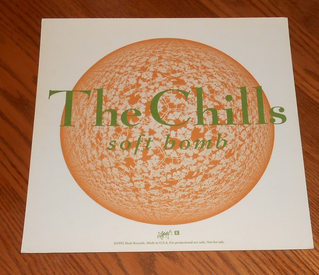The Chills Soft Bomb 2-Sided Flat Square 1992 Promo Poster 12×12 RARE