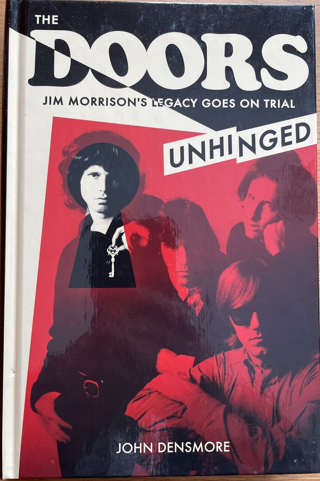 John Densmore Autographed Book “Unhinged” 2013 The Doors Jim Morrison’s Legacy