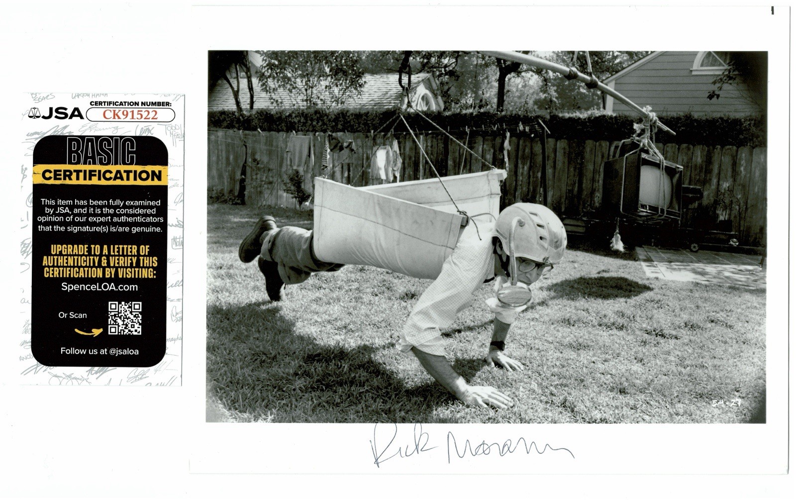 Rick Moranis Signed Autographed Honey I Shrunk The Kids 8×10 Photo JSA Cert