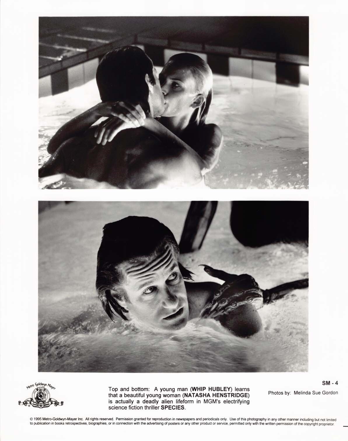 Natasha Henstridge SPECIES Michelle Williams Whip Hubley original press photos