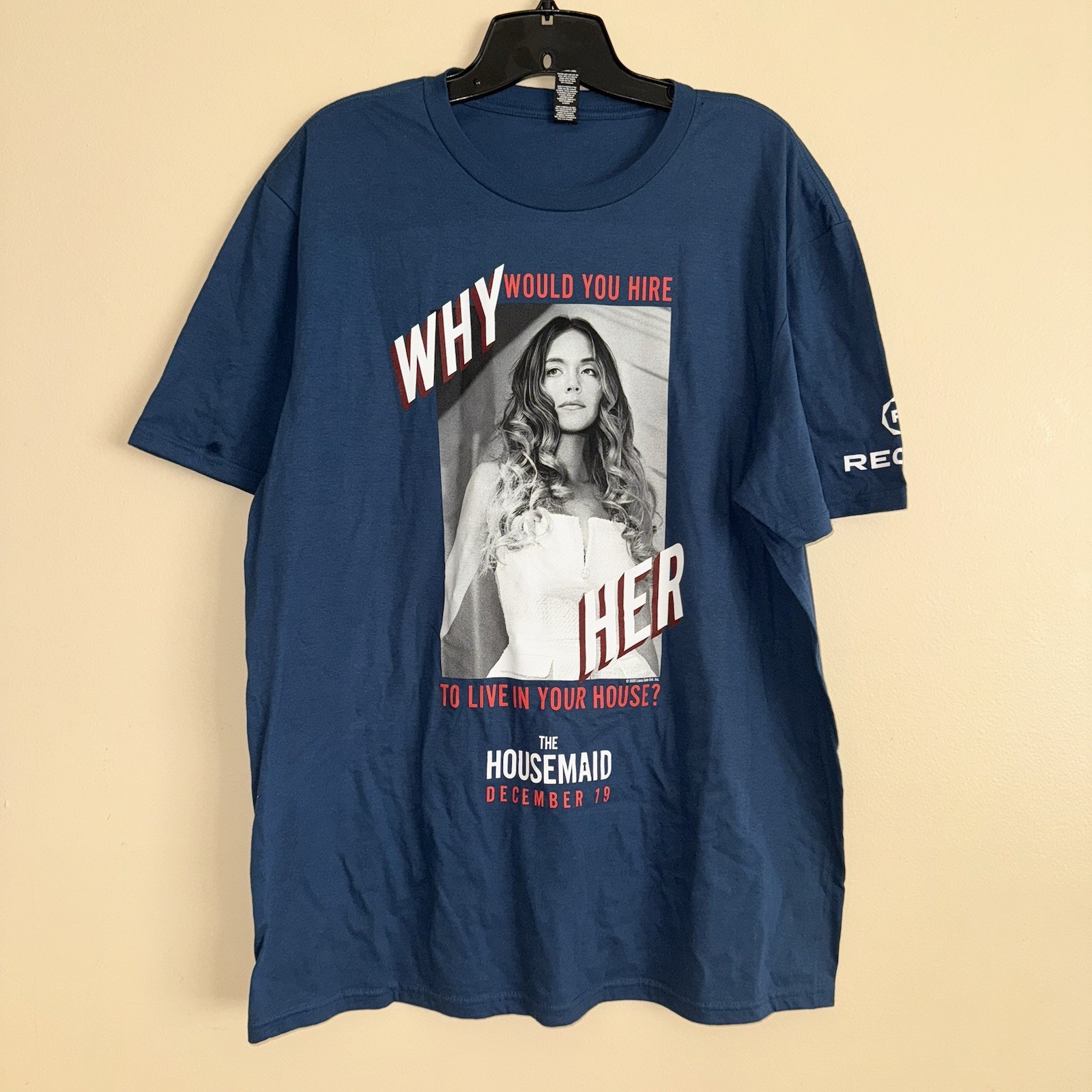 SYDNEY SWEENEY – THE HOUSEMAID -ORIGINAL PROMO T-SHIRT – EXTRA LARGE – BRAND NEW