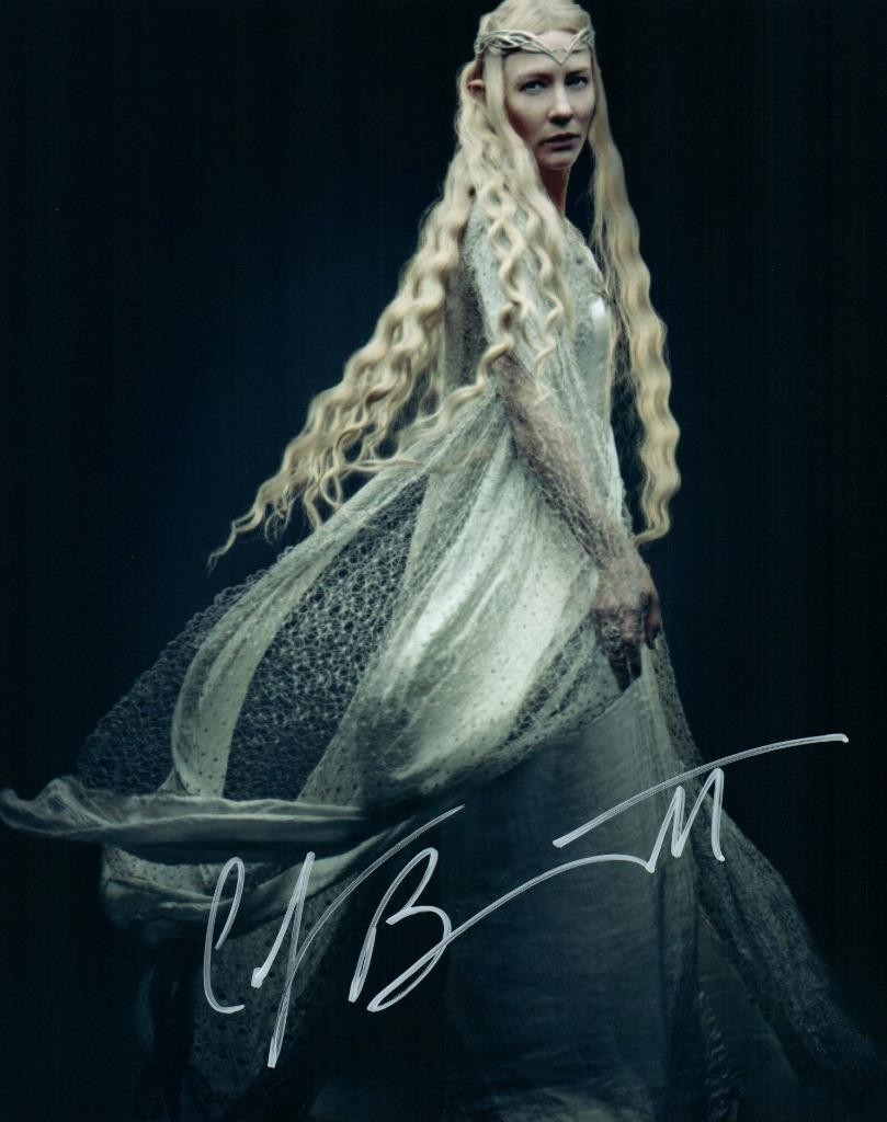 Cate Blanchett signed 8×10 Picture Photo autographed with COA