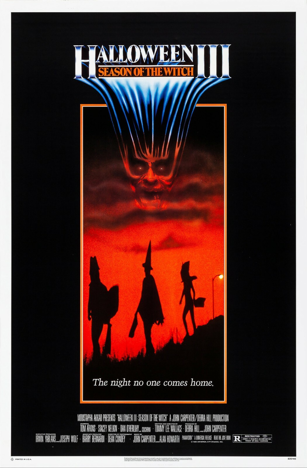 Halloween III: Season of the Witch (1983) Movie Poster, Original, SS, NM, Rolled