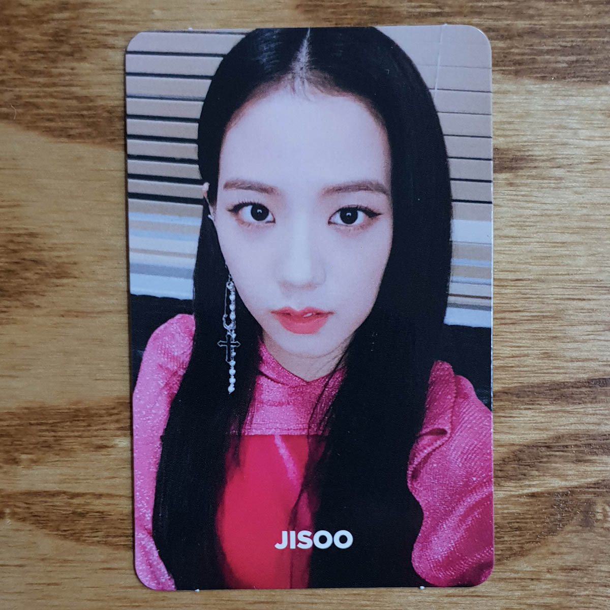 Jisoo Official Photocard BlackPink 1st Mini Album Square Up Kpop Genuine