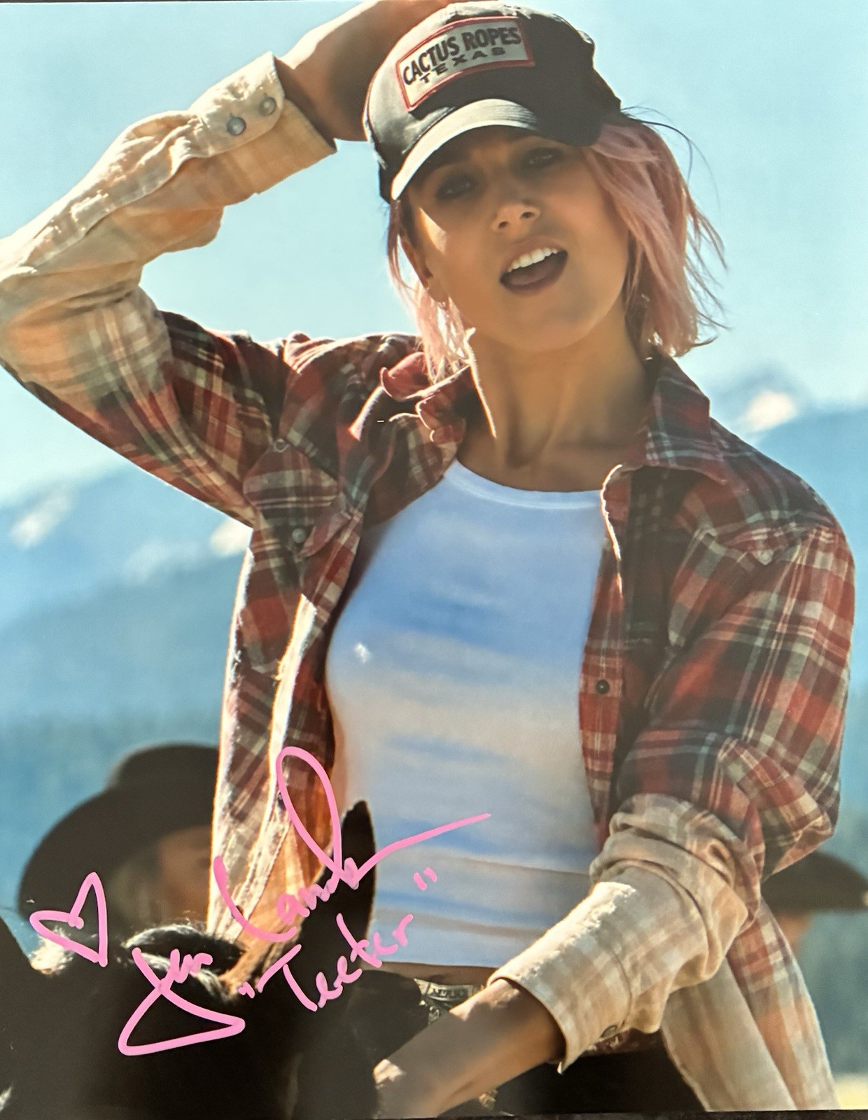 Yellowstone Jennifer Landon Signed Autograph 8×10 Exact Proof WCOA ”Teeter”