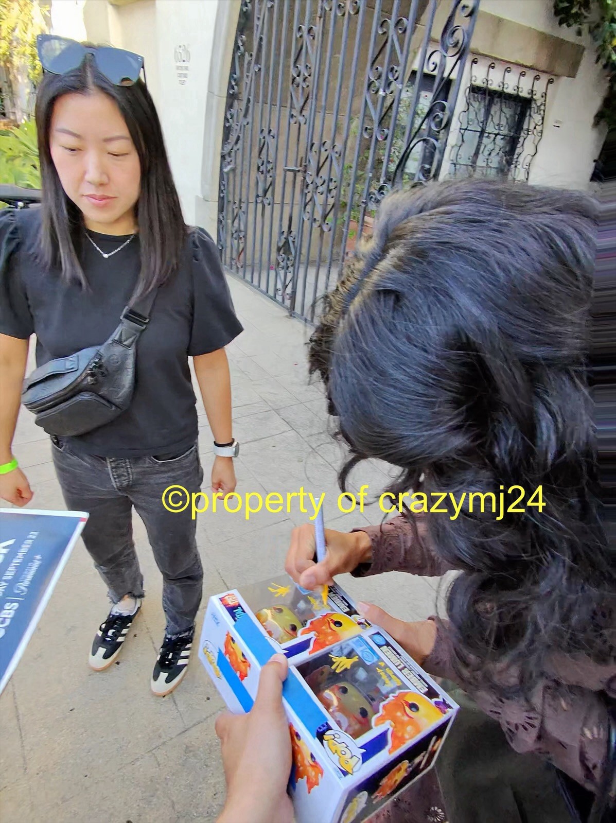 Leah Lewis Signed Ember Lumen Elemental Pixar Funko Autograph Proof SWAU COA