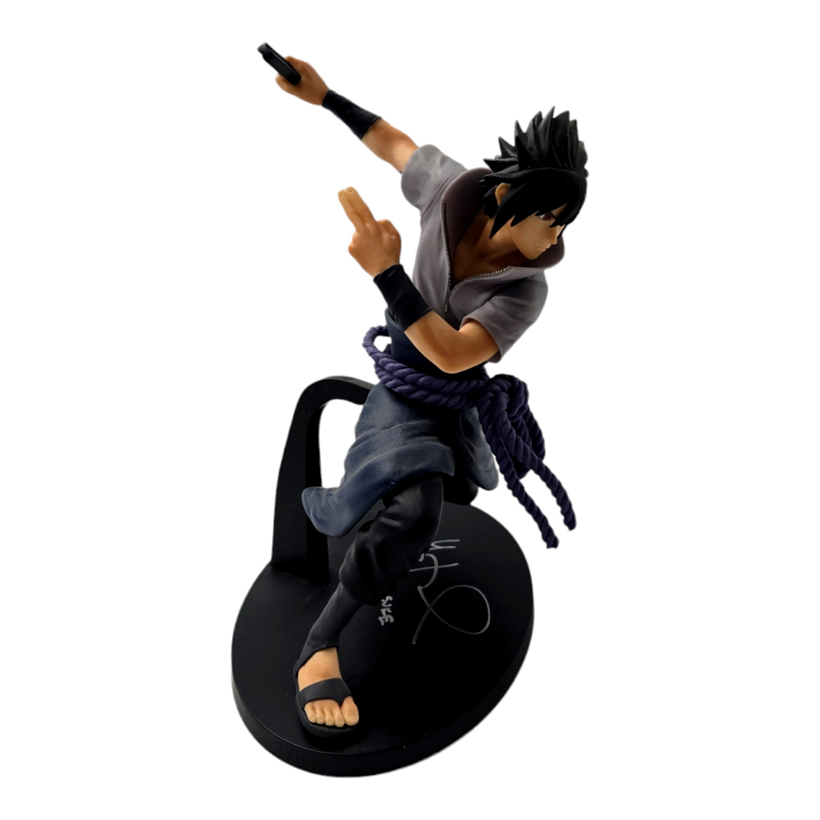 Sasuke Signed Figure Naruto Autograph Banpresto Yuri Lowenthal Bandai JSA COA 98