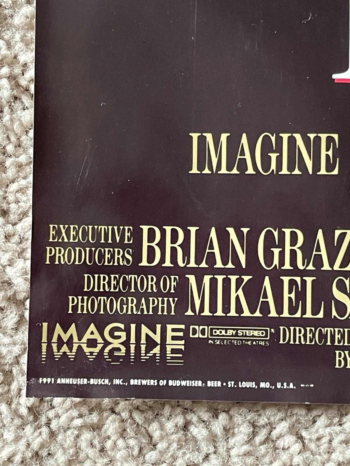 Misc Beer Posters-BACKDRAFT movie Budweiser-US Women Soccer-Dale Earnhardt-Magic
