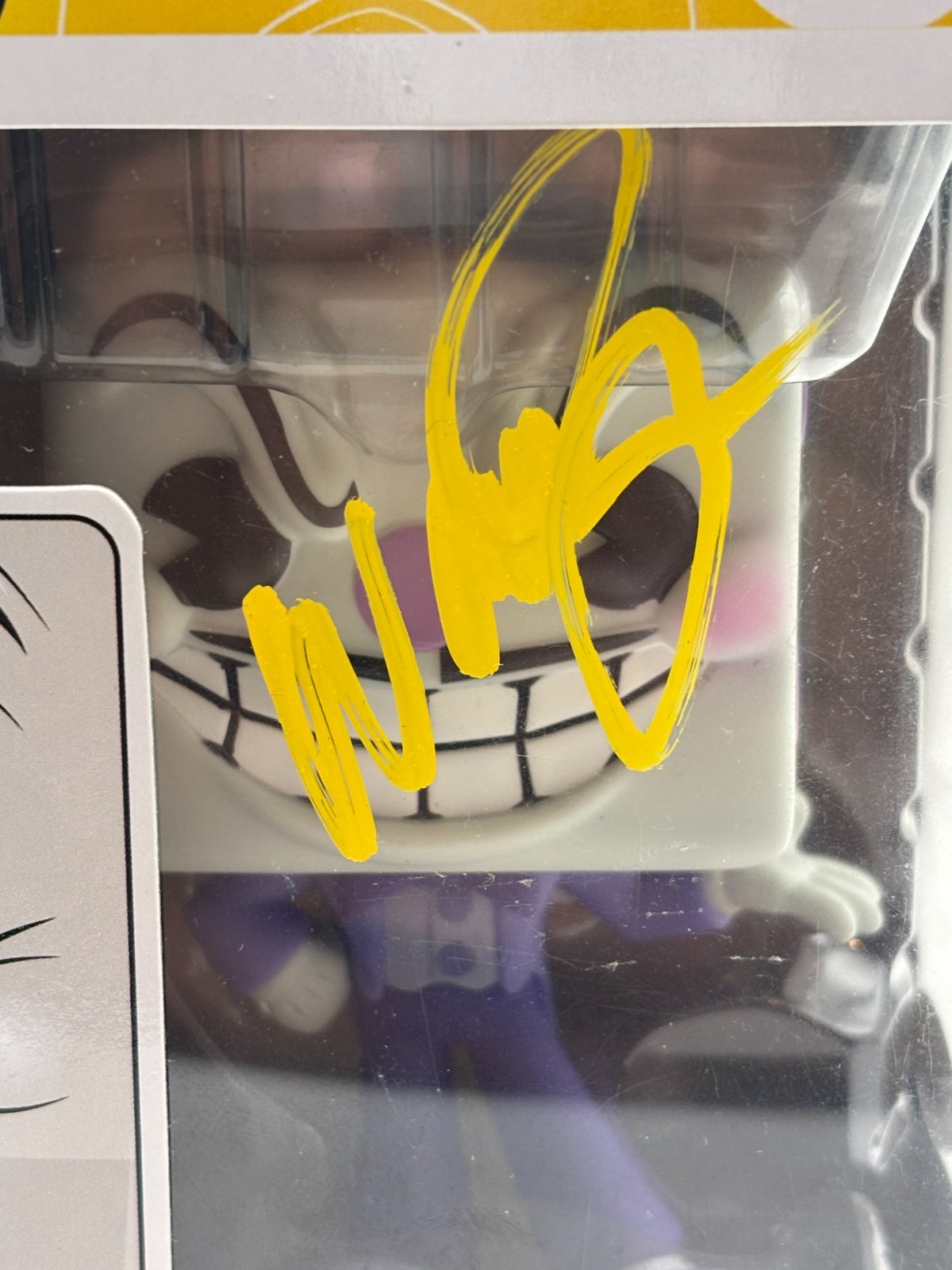 WAYNE BRADY SIGNED AUTOGRAPHED THE CUPHEAD SHOW KING DICE FUNKO POP 313 JSA COA