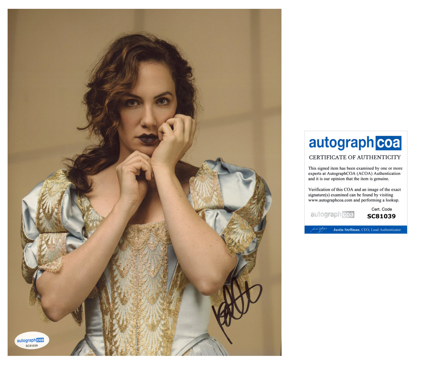 Kate Siegel Signed Autographed The Life of Chuck 8×10 Photo ACOA G