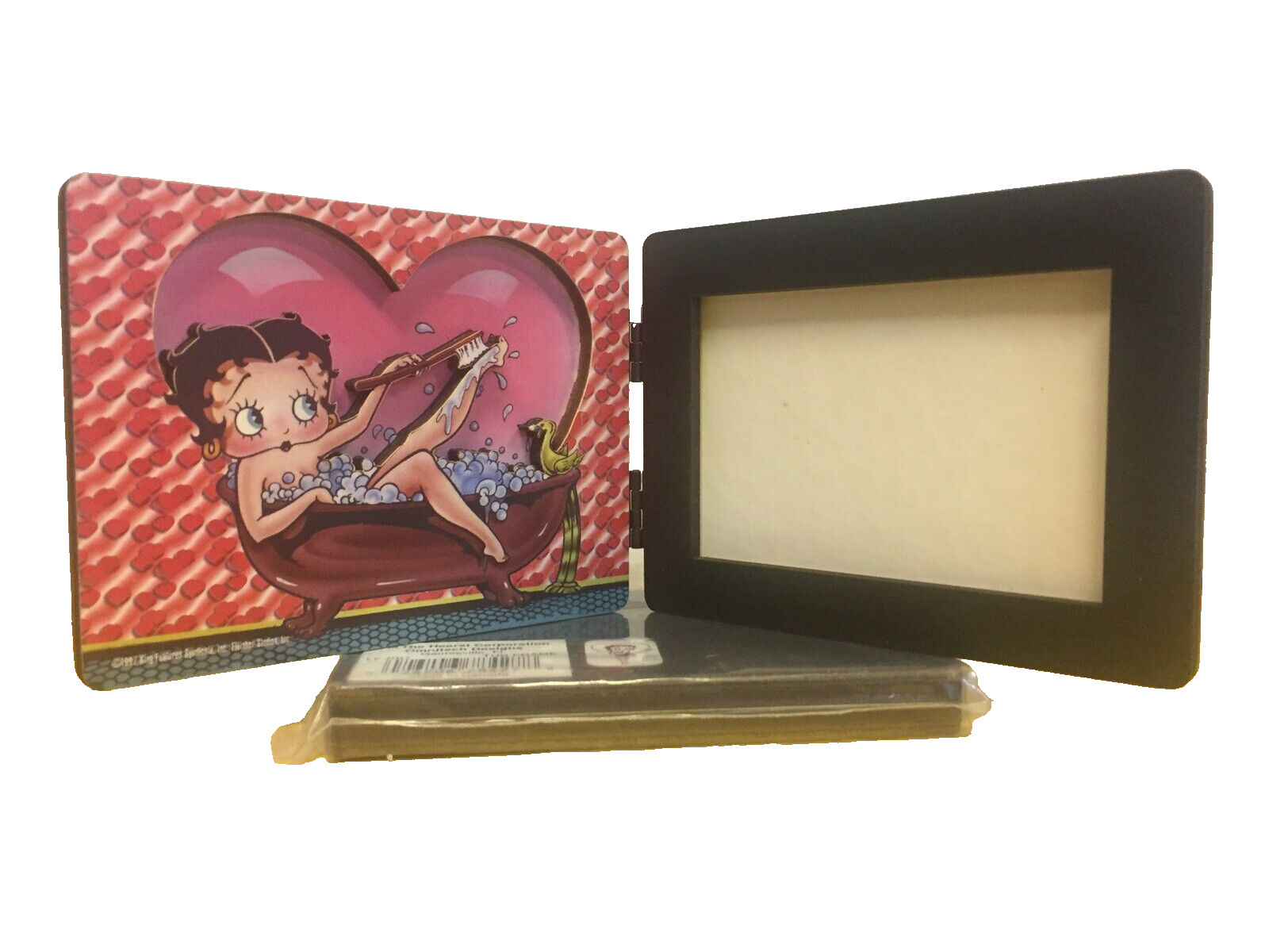 Betty Boop Photo Frame Sitting in the Bathtub