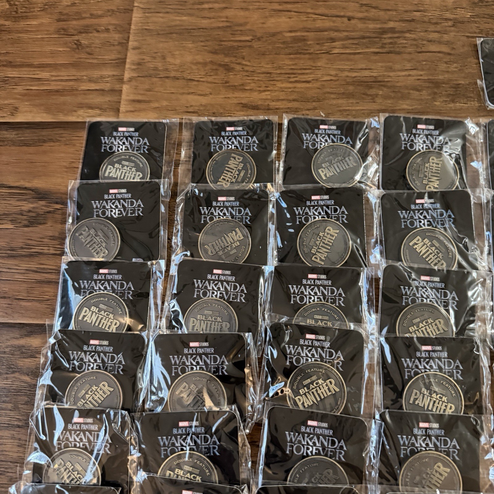 Black Panther Wakanda Forever Double Feature Opening Night Promo Coin Lot of 100