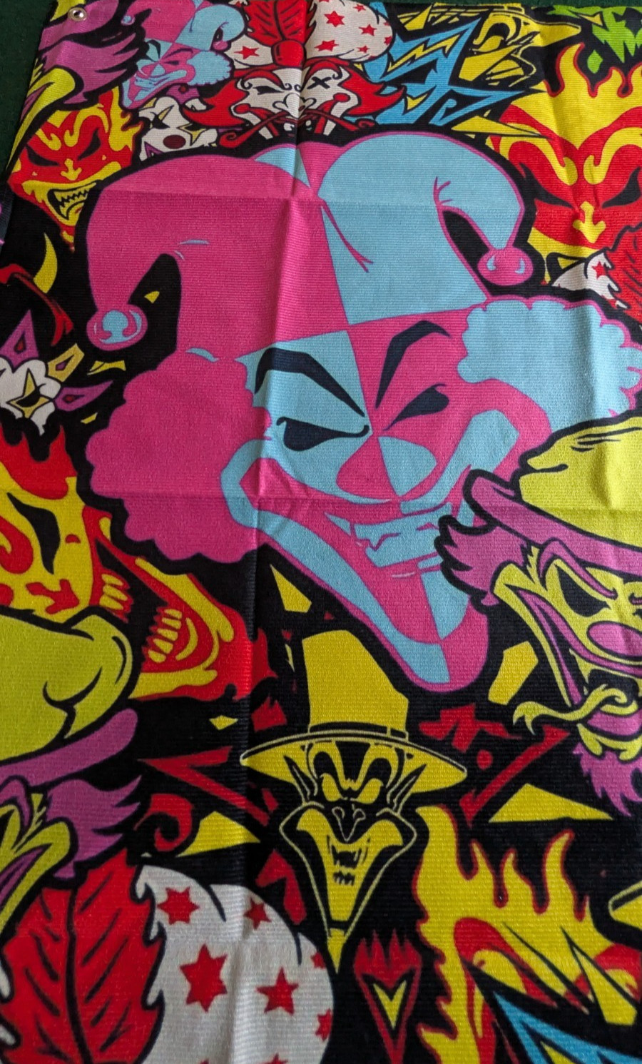 Insane Clown Posse ISP Joker Cards 20″ x 27″ Blacklight Flag/ Banner/Wall Art