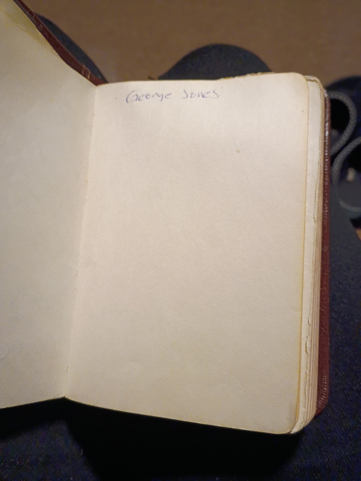 George Jones Personal Items