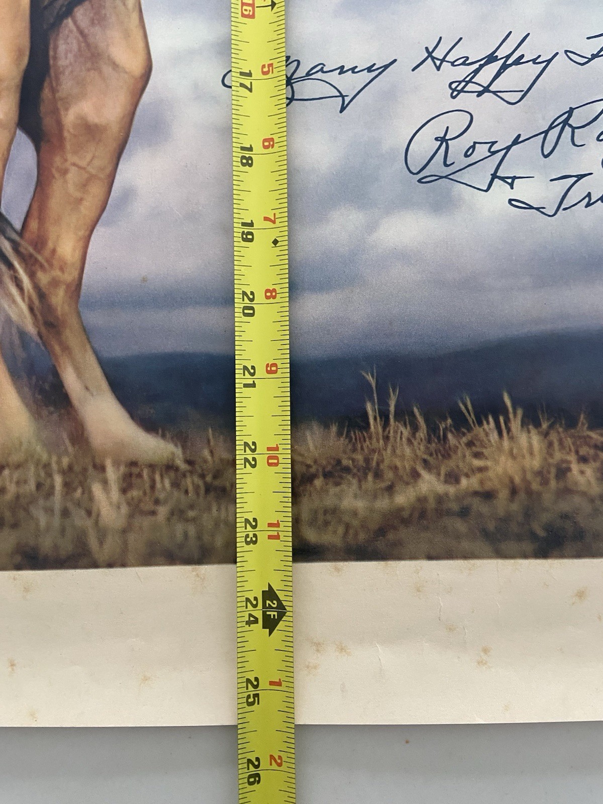 Vintage Roy Rogers King of the Cowboys Movie Poster Republic Pictures Western