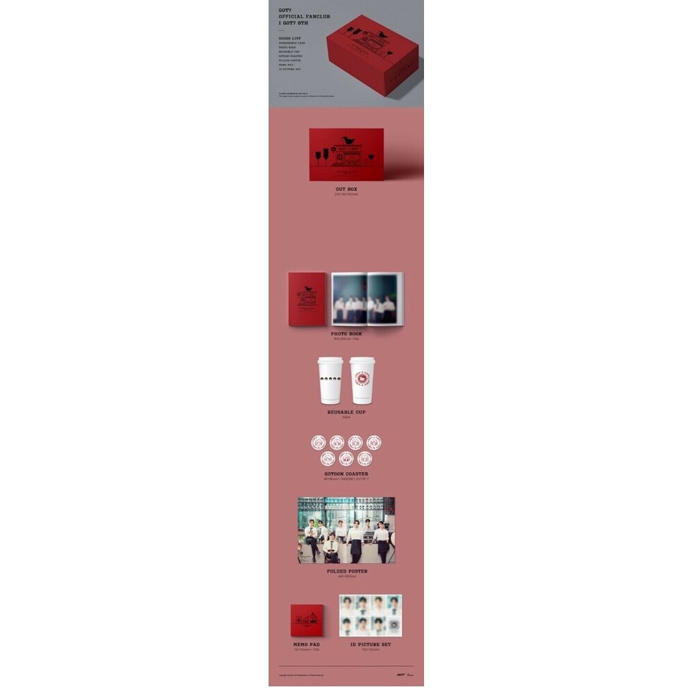 [GOT7] I Got7 6th Generation Official Membership FanClub Kit Limited + Express