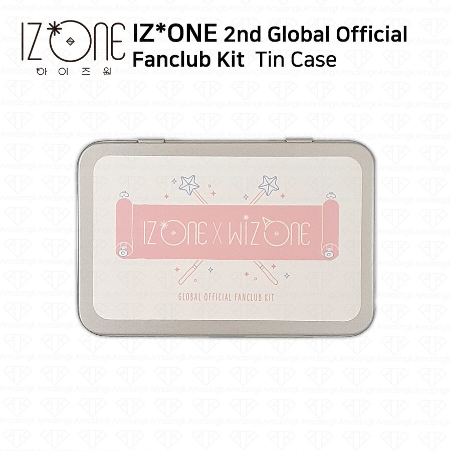 IZ*ONE IZONE 2020 2nd Fan Club Kit Official Goods Tin Case KPOP K-POP